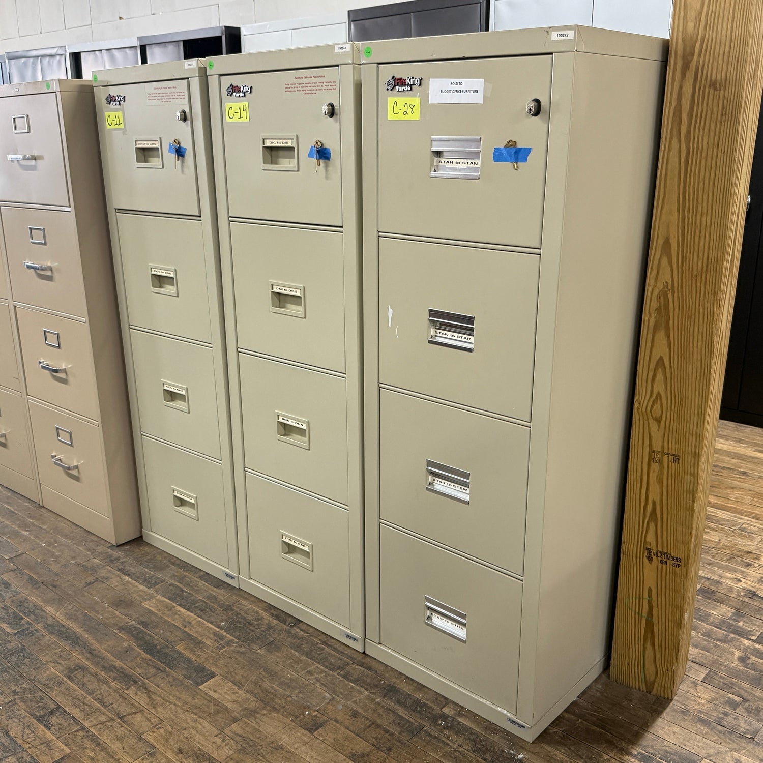 Used Fireproof Items