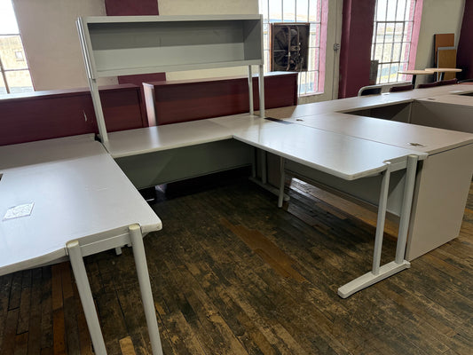 U13136 - Table With Hutch - $350