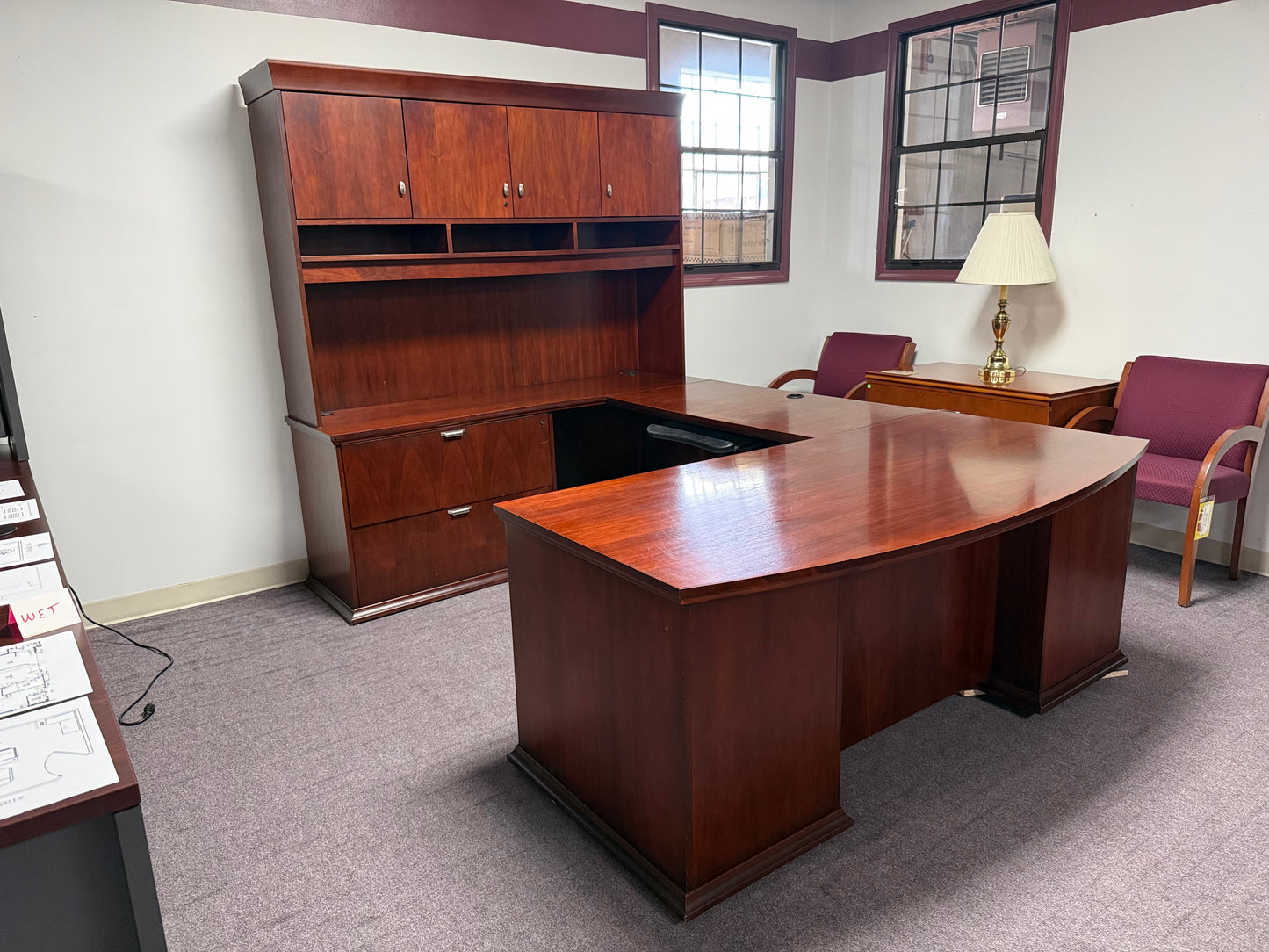U14156 - Executive U Shape Desk - $800