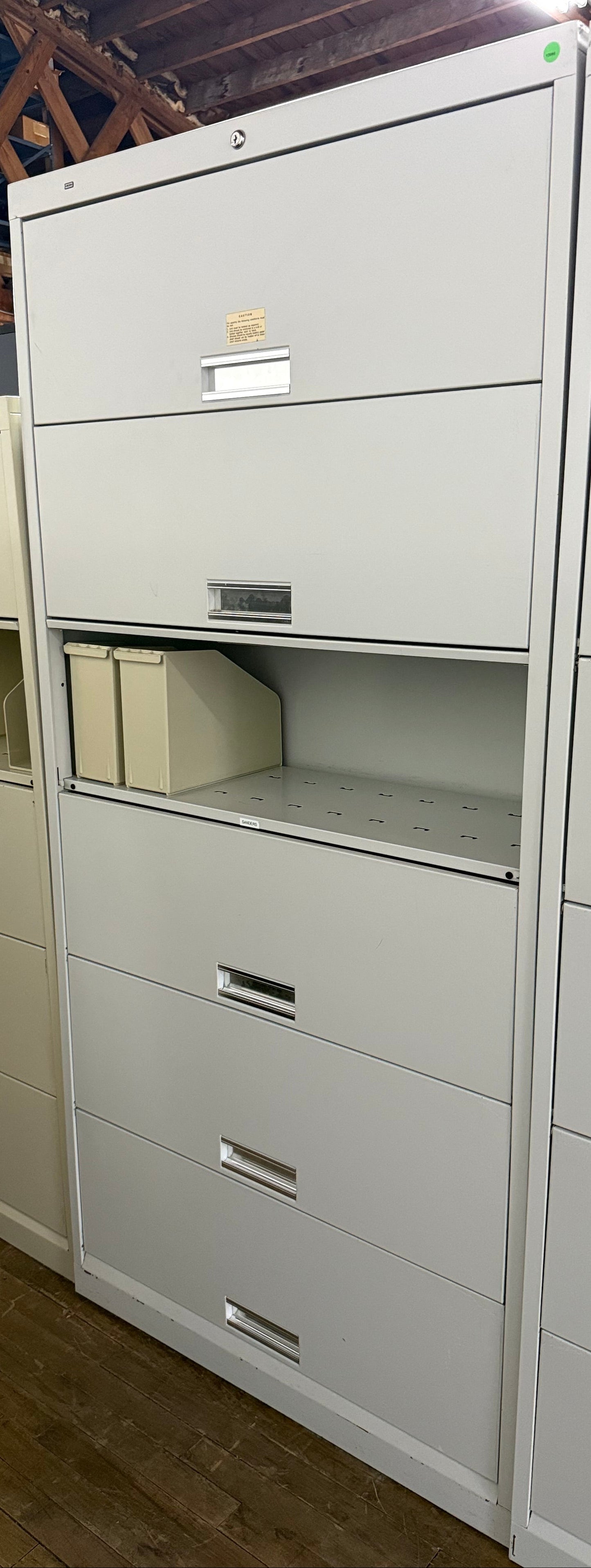 U13895 - Shelf File with Doors - $350